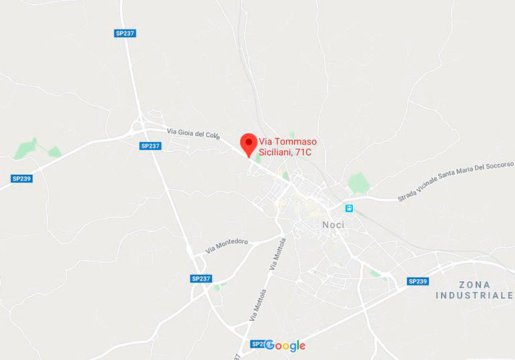 indicazioni stradali bb noci bari puglia
